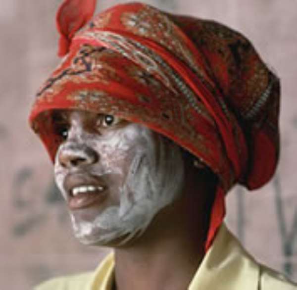 Some men are as guilty of skin-bleaching as women
